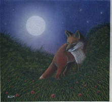 moonlit fox