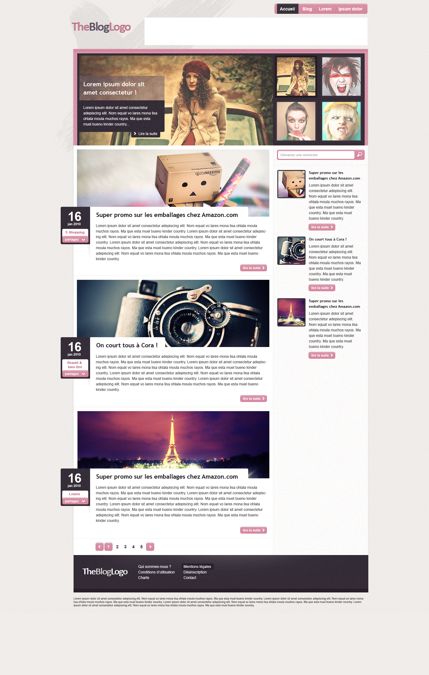 Blog Design