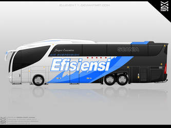 Efisiensi IRIZAR PB extra HD scania k580ib