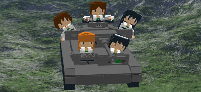 Girls und Panzer- Ankou Team