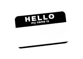 hello my name is tag stencil