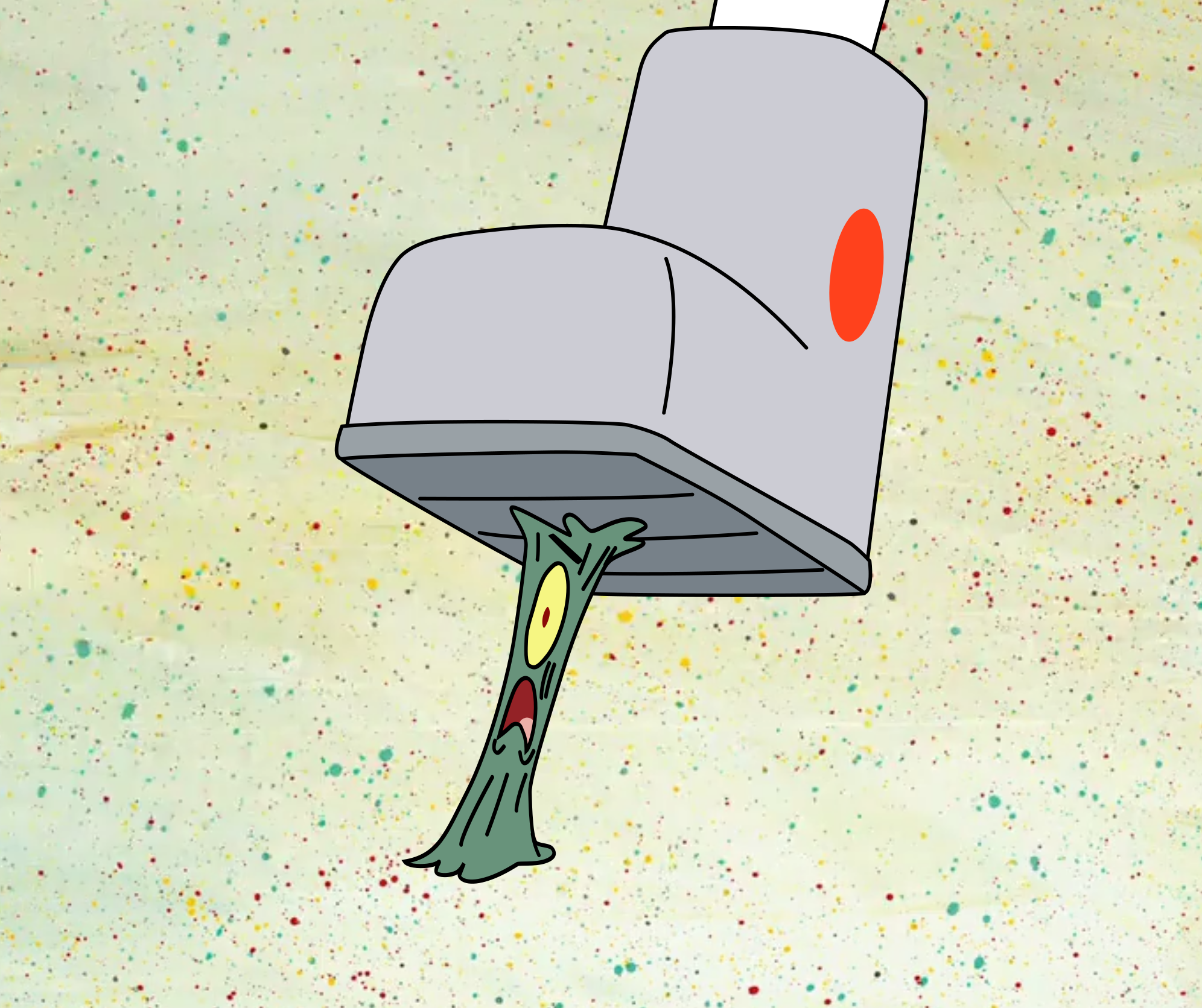 Sandy Cheeks stepped on Plankton by Lucas53002 on DeviantArt