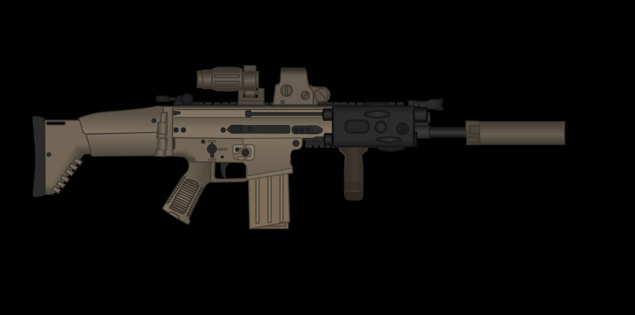 SCAR-H by bottleman2345 on DeviantArt