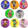 Digimon buttons