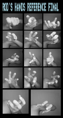 Hands reference three...