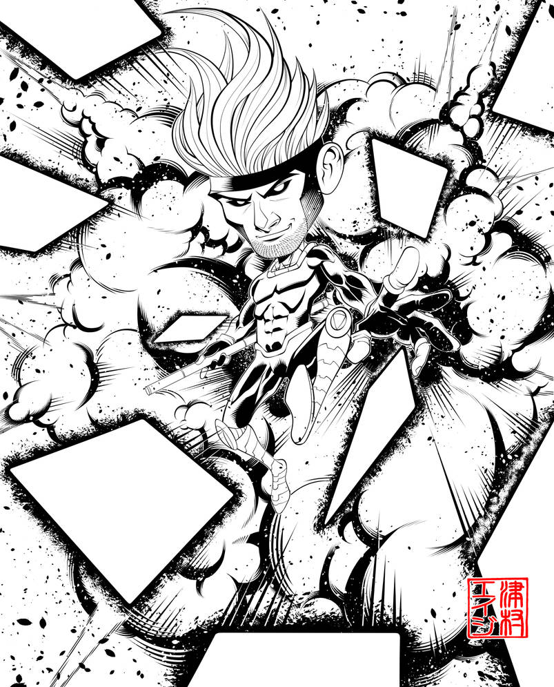 Gambit Chibi Version by RodTsumura on DeviantArt
