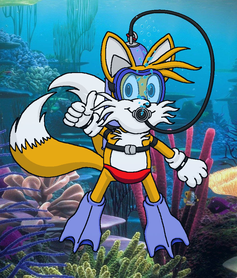 Scuba Diving Tails by undiscoveredgenius on DeviantArt Scuba Diving Tails by undiscoveredgenius on DeviantArt