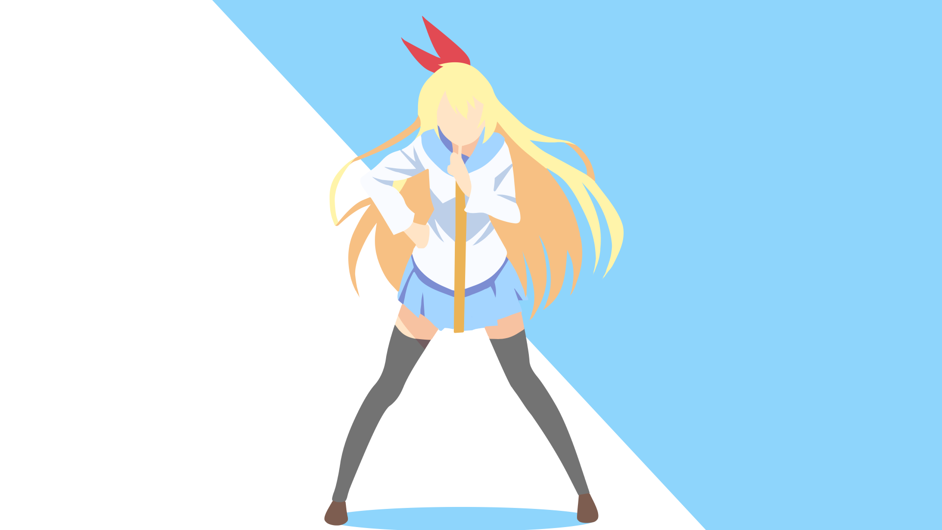 Kirisaki Chitoge Nisekoi Minimalist v1