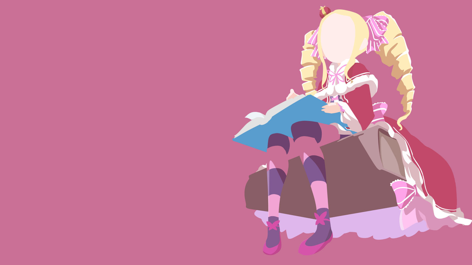 Beatrice Rezero Minimalist Wallpaper V2 By Yuki Neh On Deviantart Beatrice Rezero Minimalist Wallpaper V2 By Yuki Neh On Deviantart