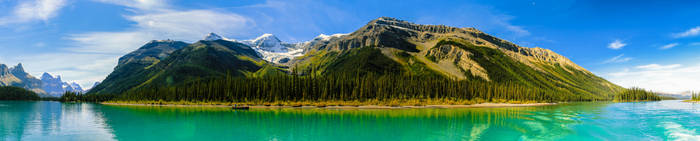 Malign Lake Pano by KRHPhotography