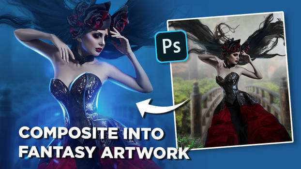 Turn your composite into a vibrant fantasy artwork