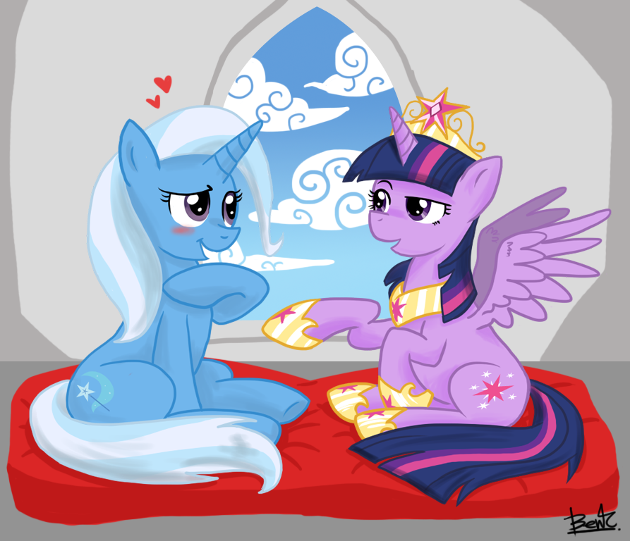 Trixie and Twilight