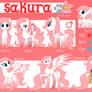 Commissions : Sakura Reference Sheet