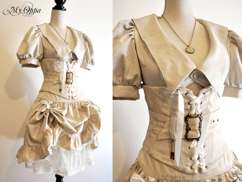 steampunk white