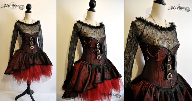 Creation steampunk romantique burlesque