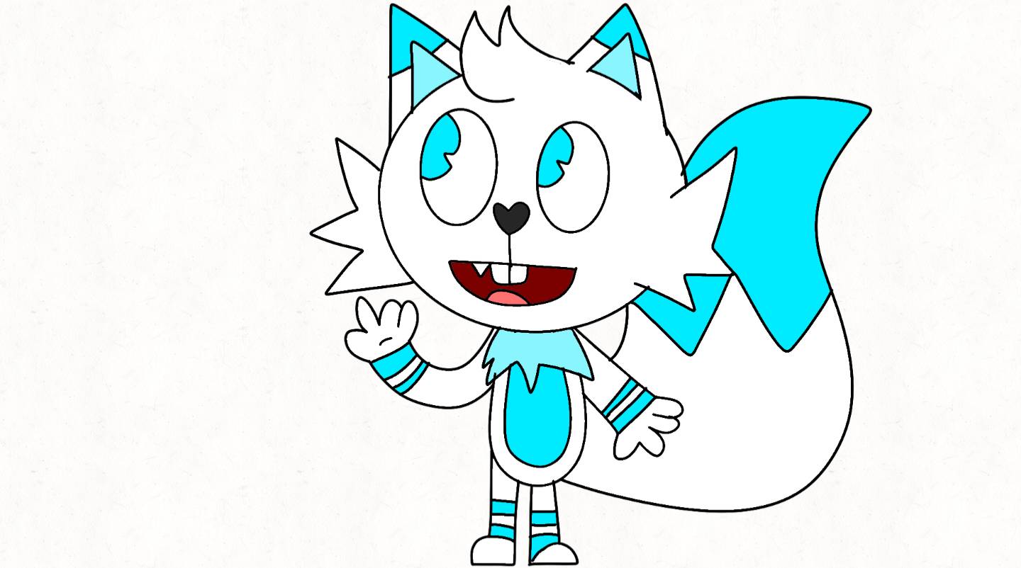 New htf oc: Toothpaste the Fox by gretawinter on DeviantArt