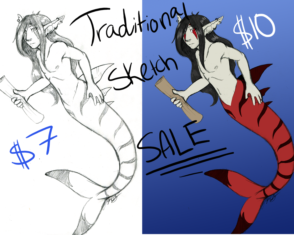 Traditional Sketch Sale