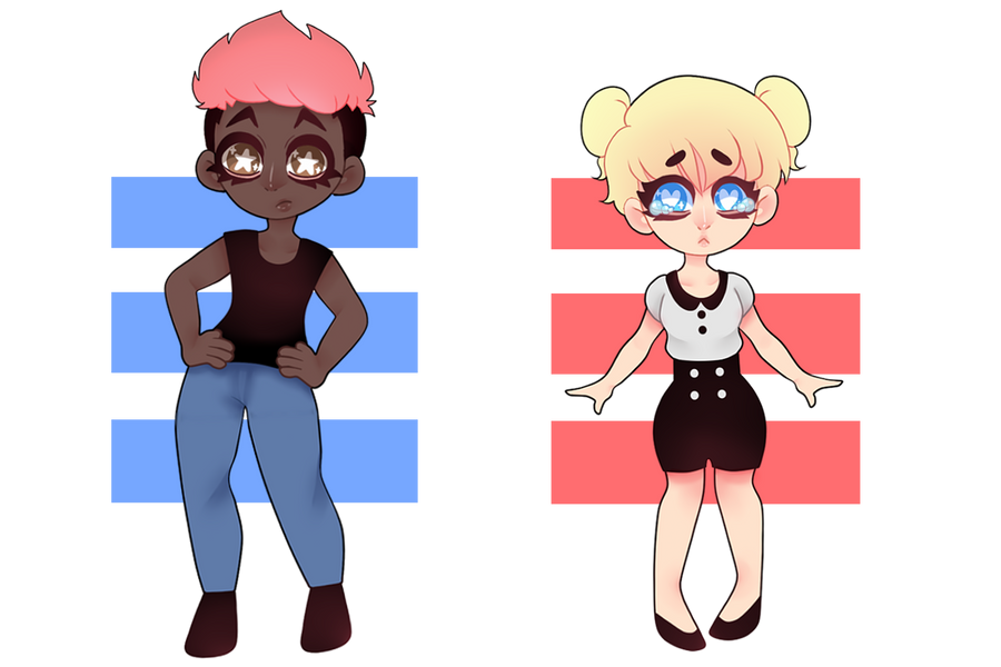 Chibi Commission Examples by PlayWithTheStars on DeviantArt