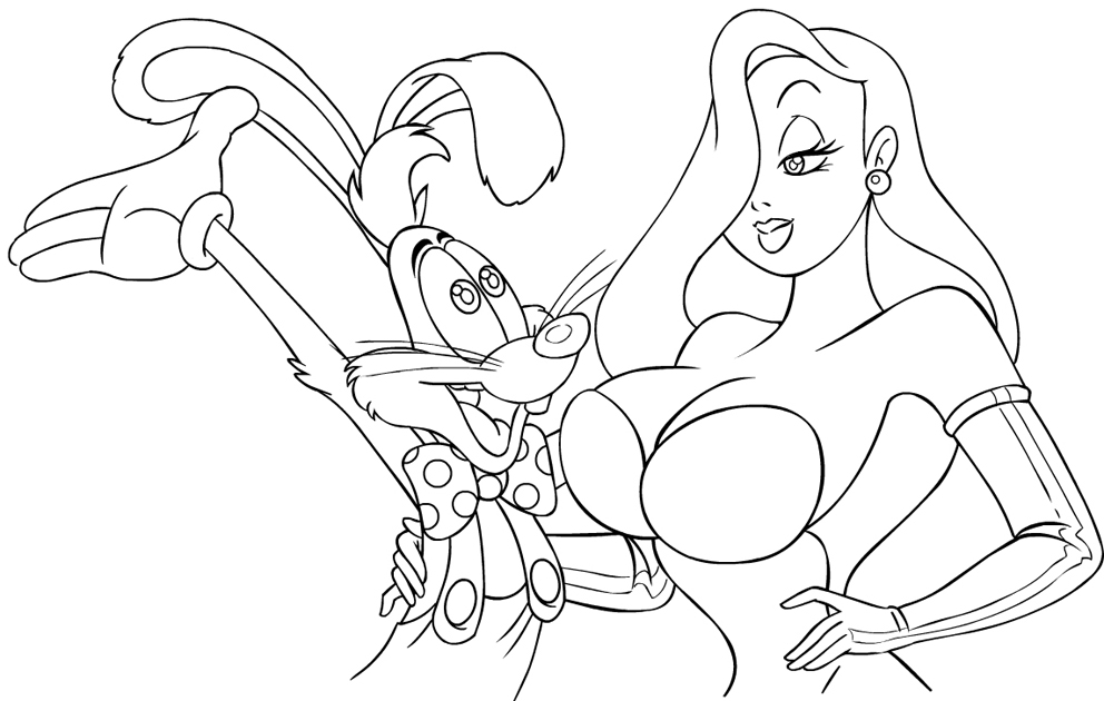 Roger e Jessica Rabbit