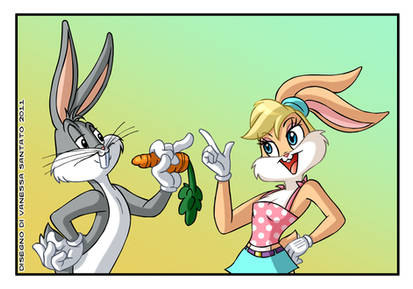 Bugs and Lola Bunny