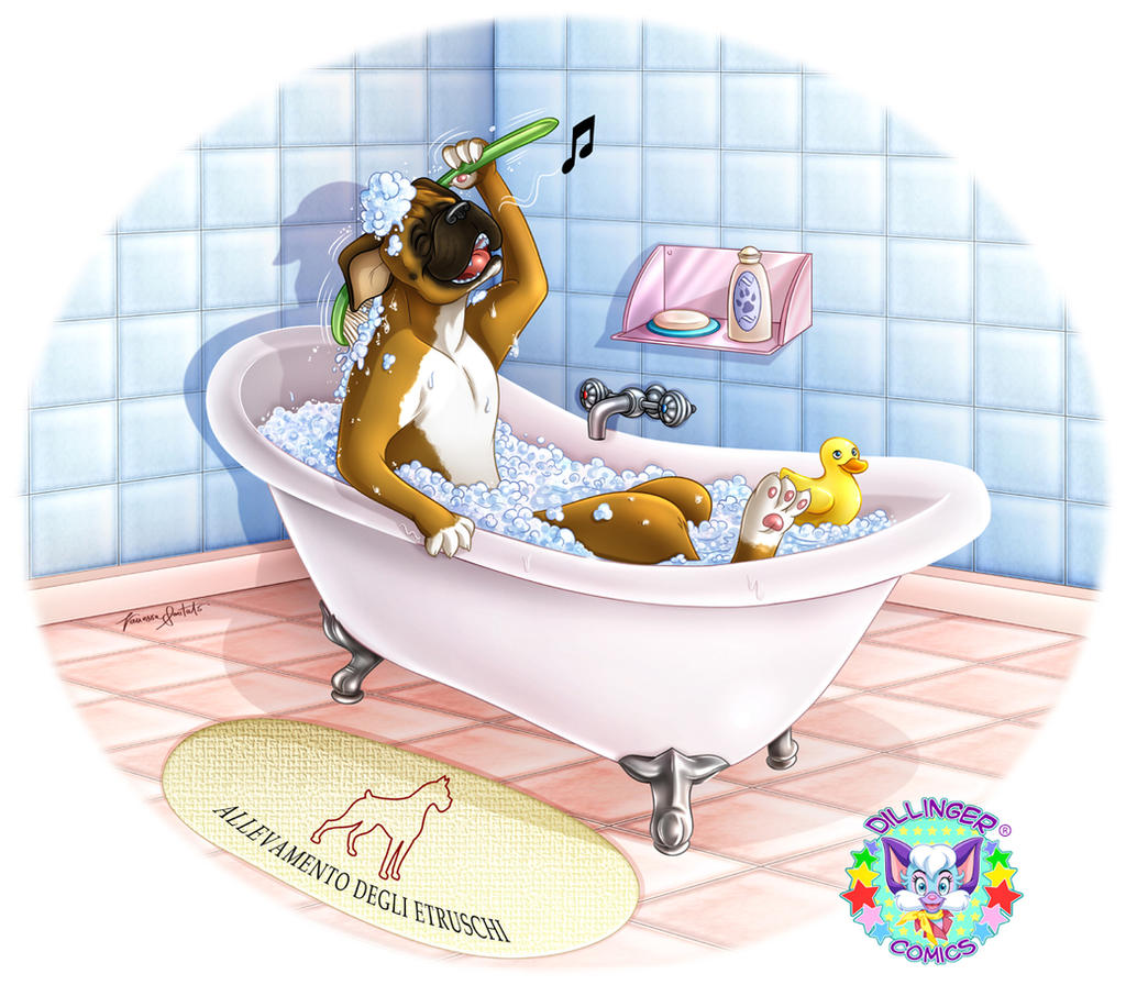 Deviantart Boxer Dog Commission Boxer dog by vanessasan on DeviantArt