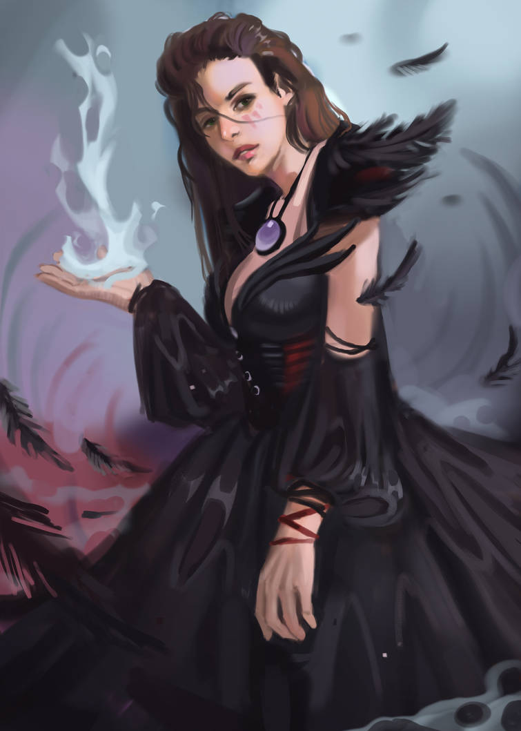 Strix Raven Raven feather by Syeriin on DeviantArt