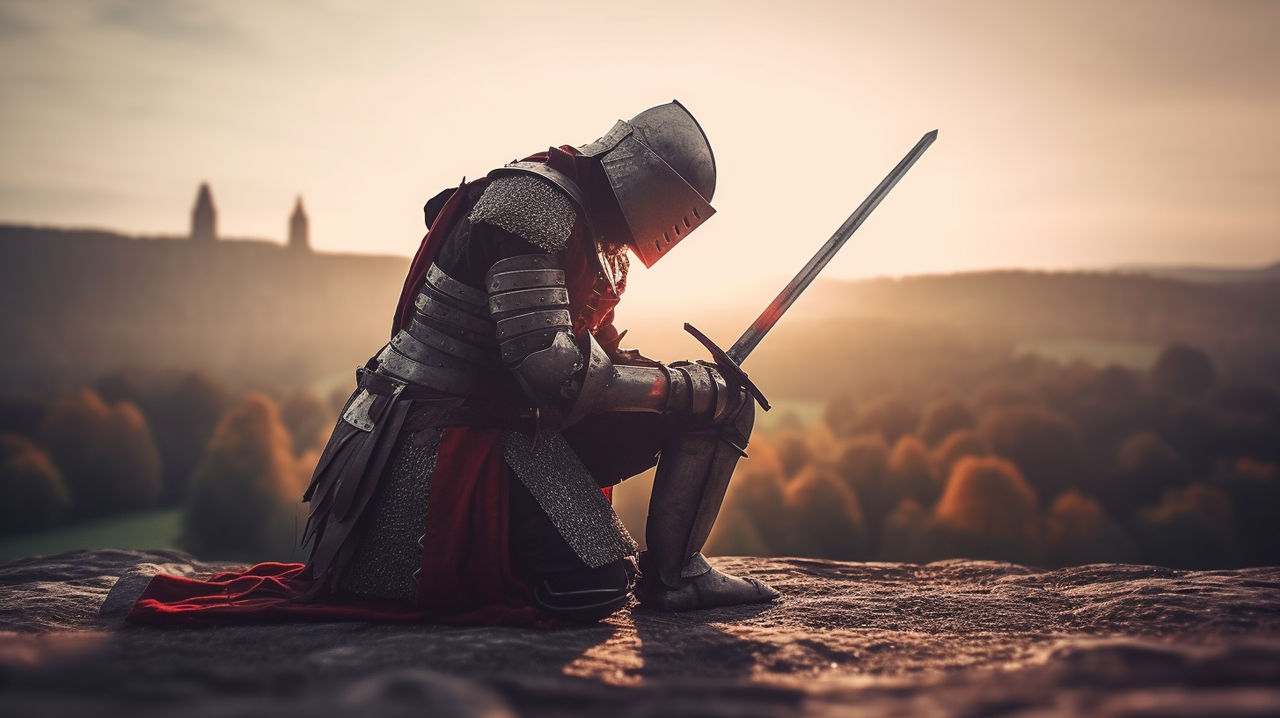 Knight Scottish-Castle 003 by IceWolf-NL on DeviantArt