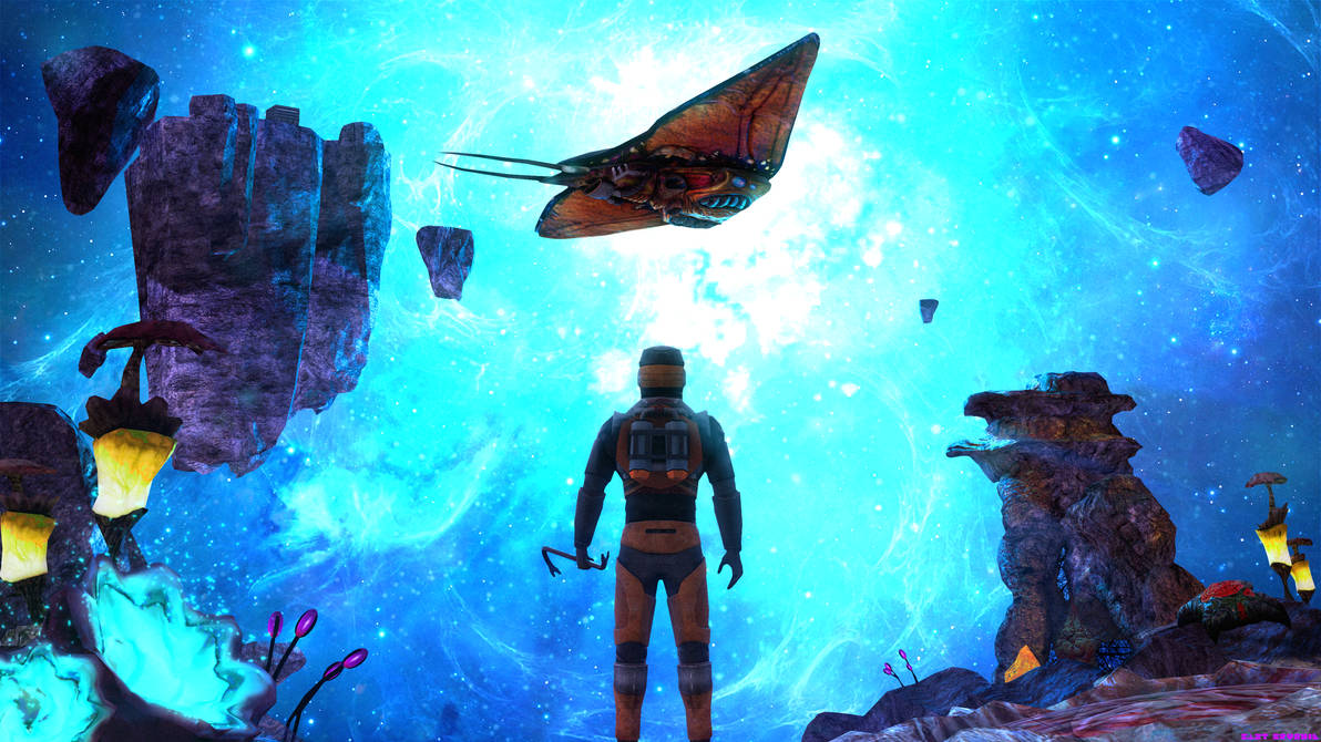 Зен прохождение. Мир Зен Black Mesa. Black Mesa Xen Art. Half Life 1 Xen. Black Mesa Xen.