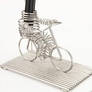 Spiral Man biking (pen holder)