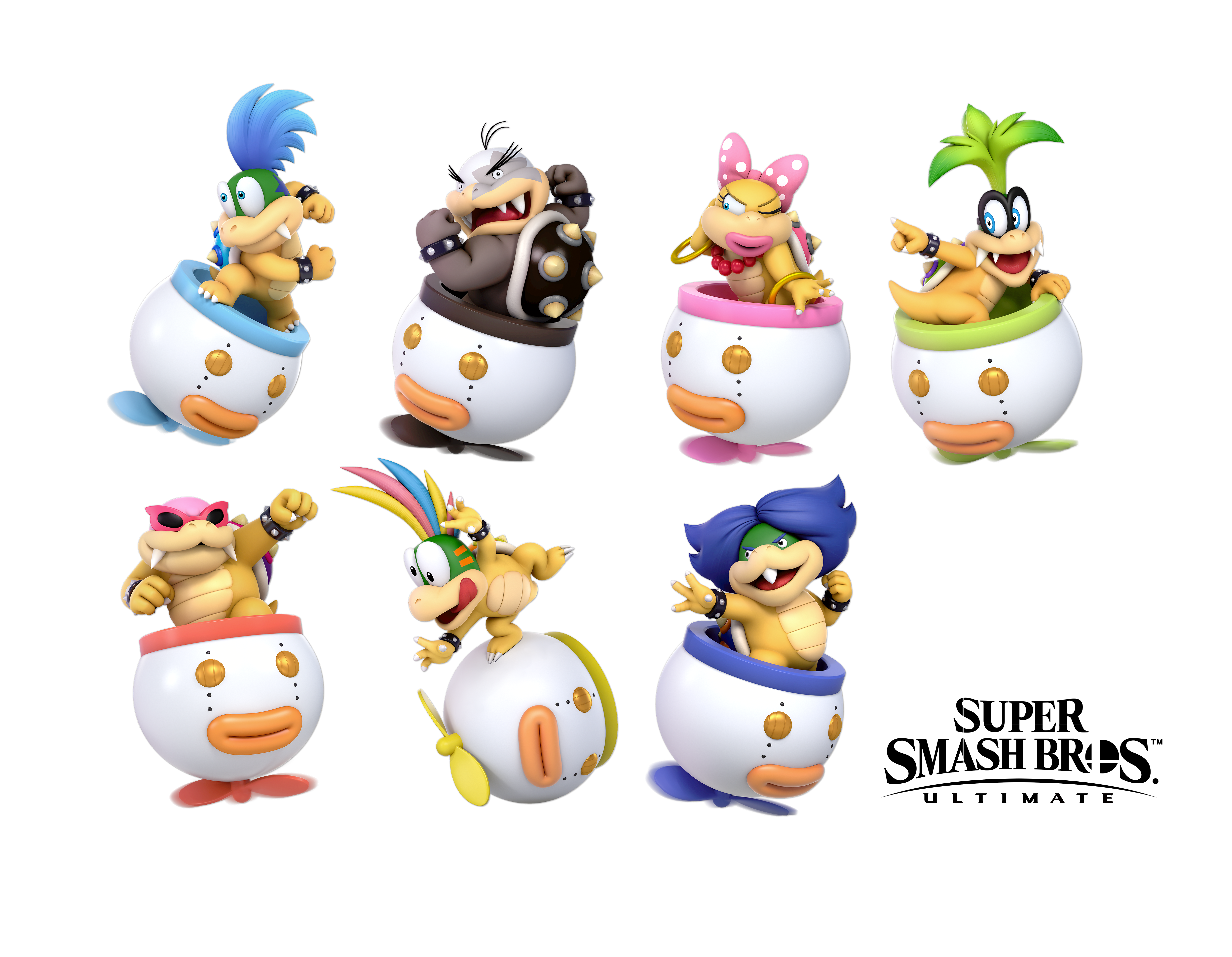 bowser jr and the koopalings smash bros