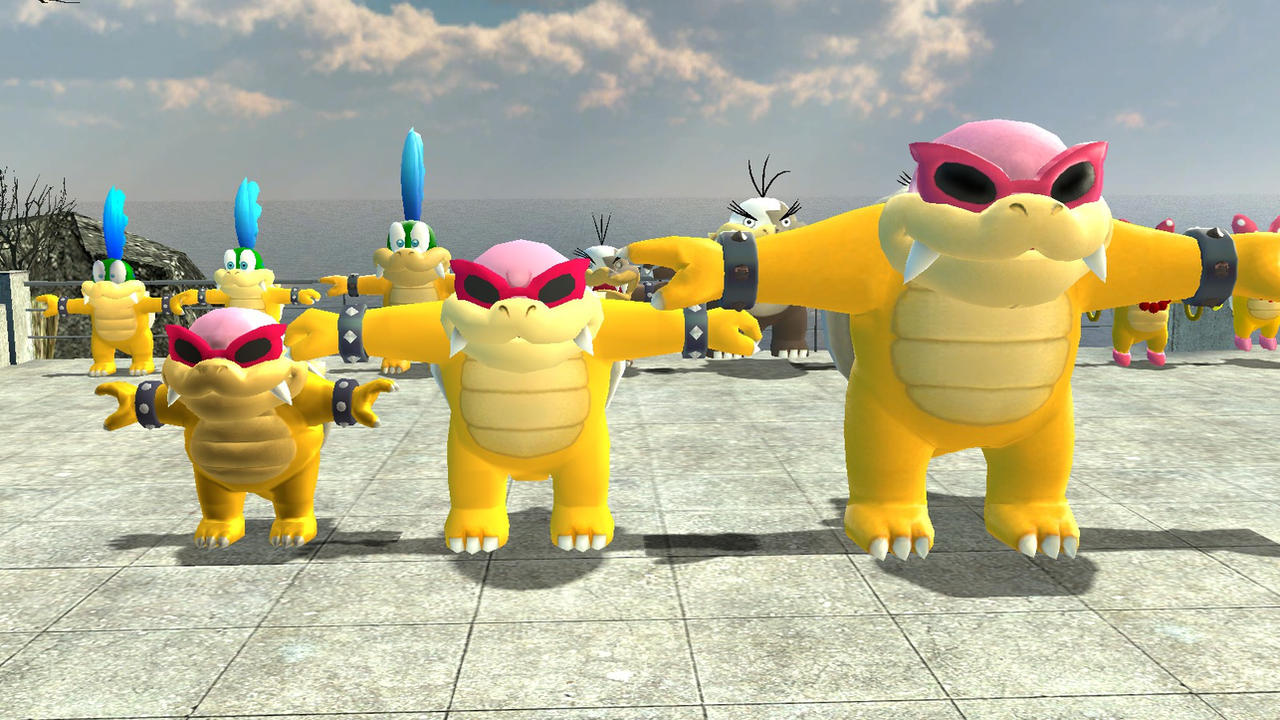 Ray Koopa NSMBW - Current (Roy Koopa) 2 by SuperGemStar on DeviantArt