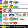 Playhouse Disney Shows Tier List