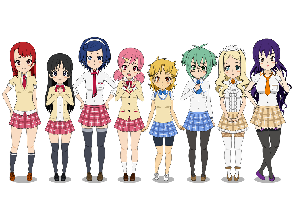 Deviantart Jr. High Junior High School Girls Kisekae2 by SuperGemStar on DeviantArt