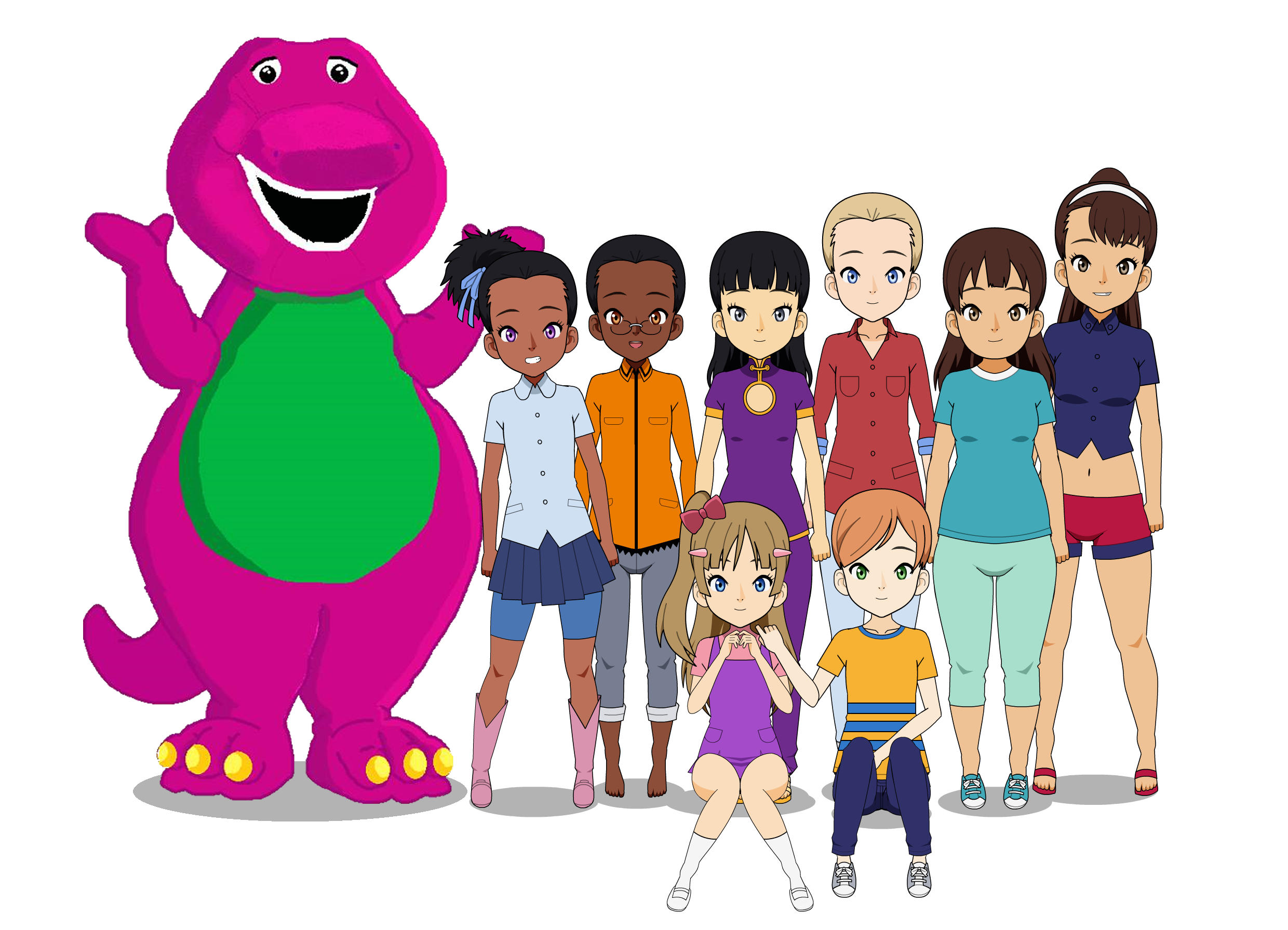 Barney and Friends (Classic) Kisekae2 by SuperGemStar on DeviantArt
