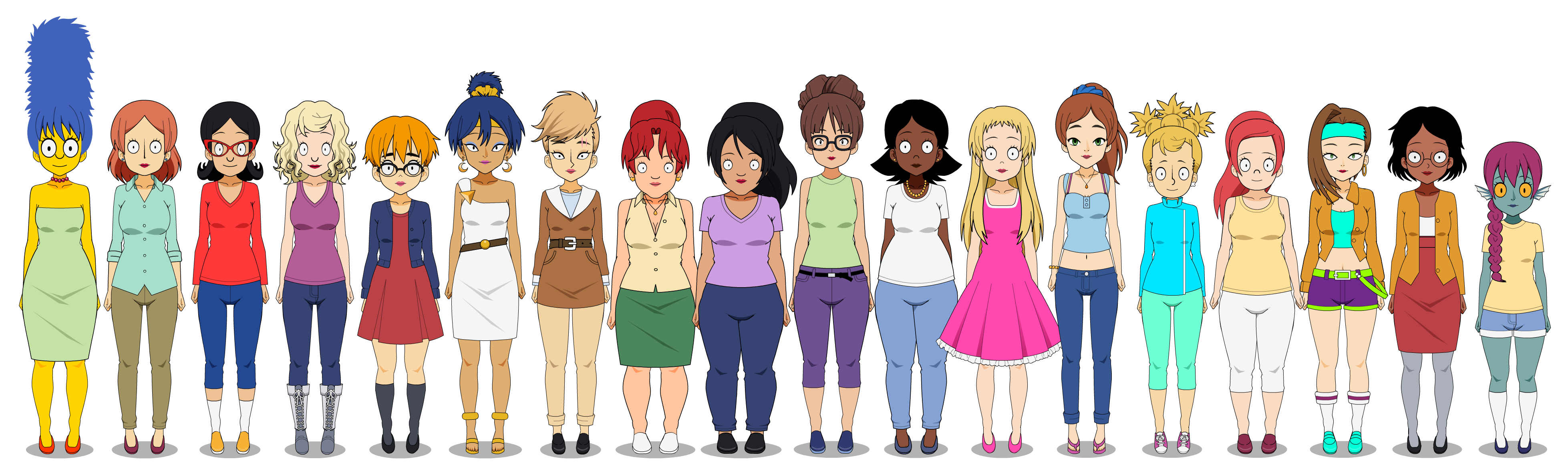 Total Drama 2023 Contestants by Mdwyer5 on DeviantArt