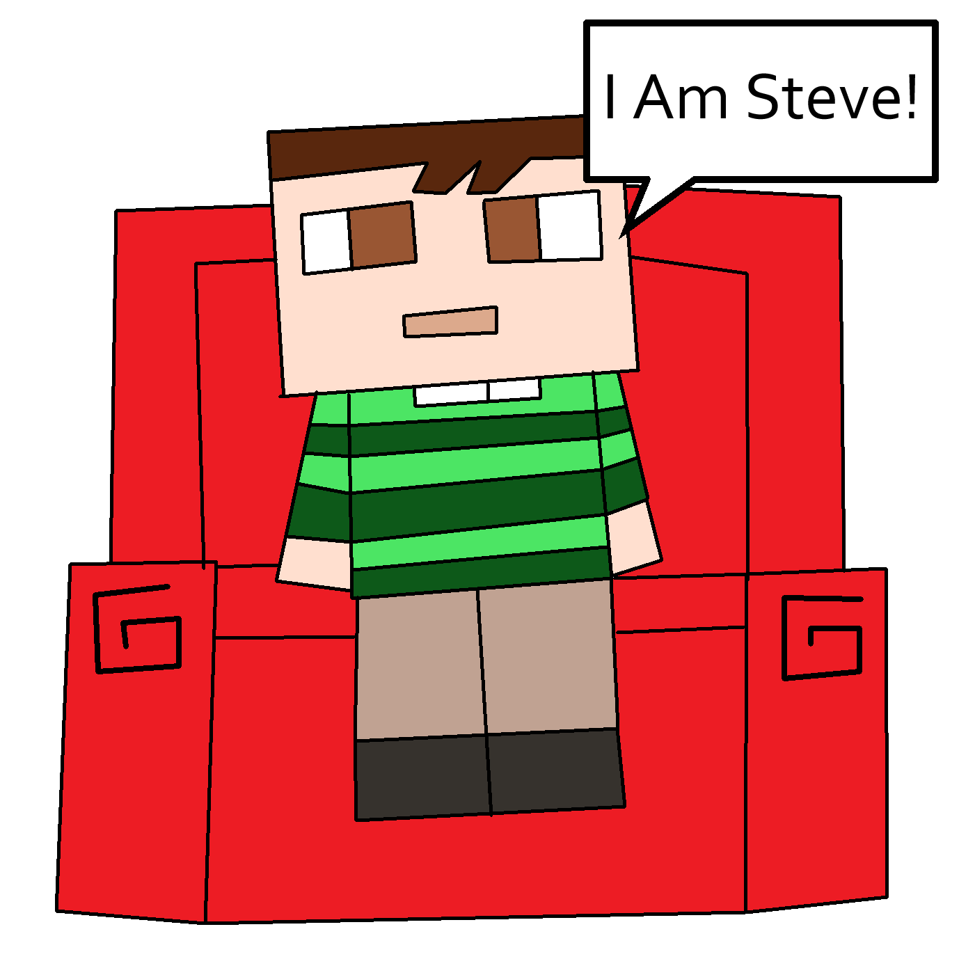 My Take of the I Am Steve Meme by Dianthaceae on DeviantArt