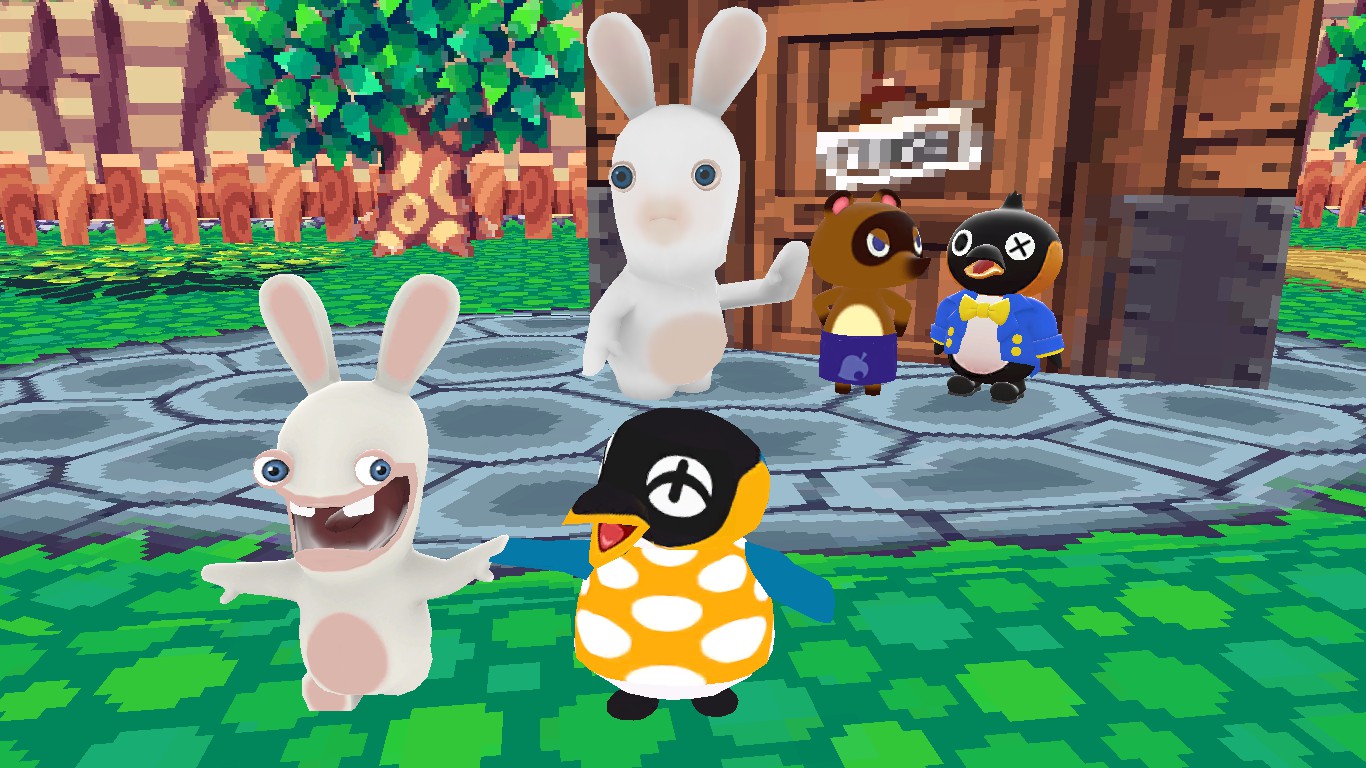 GMOD - Cube Meets The Rabbids by SuperGemStar on DeviantArt