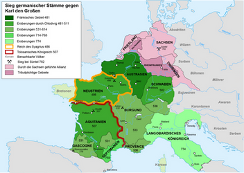 Widukind der Sieger / Sachsen gegen Franken