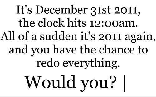 would you?