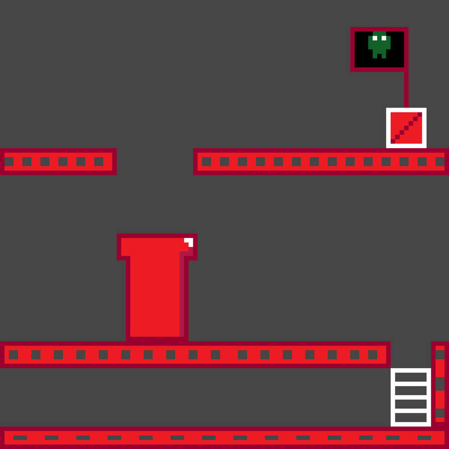 Donkey Kong Map by rickastledrinkswat on DeviantArt