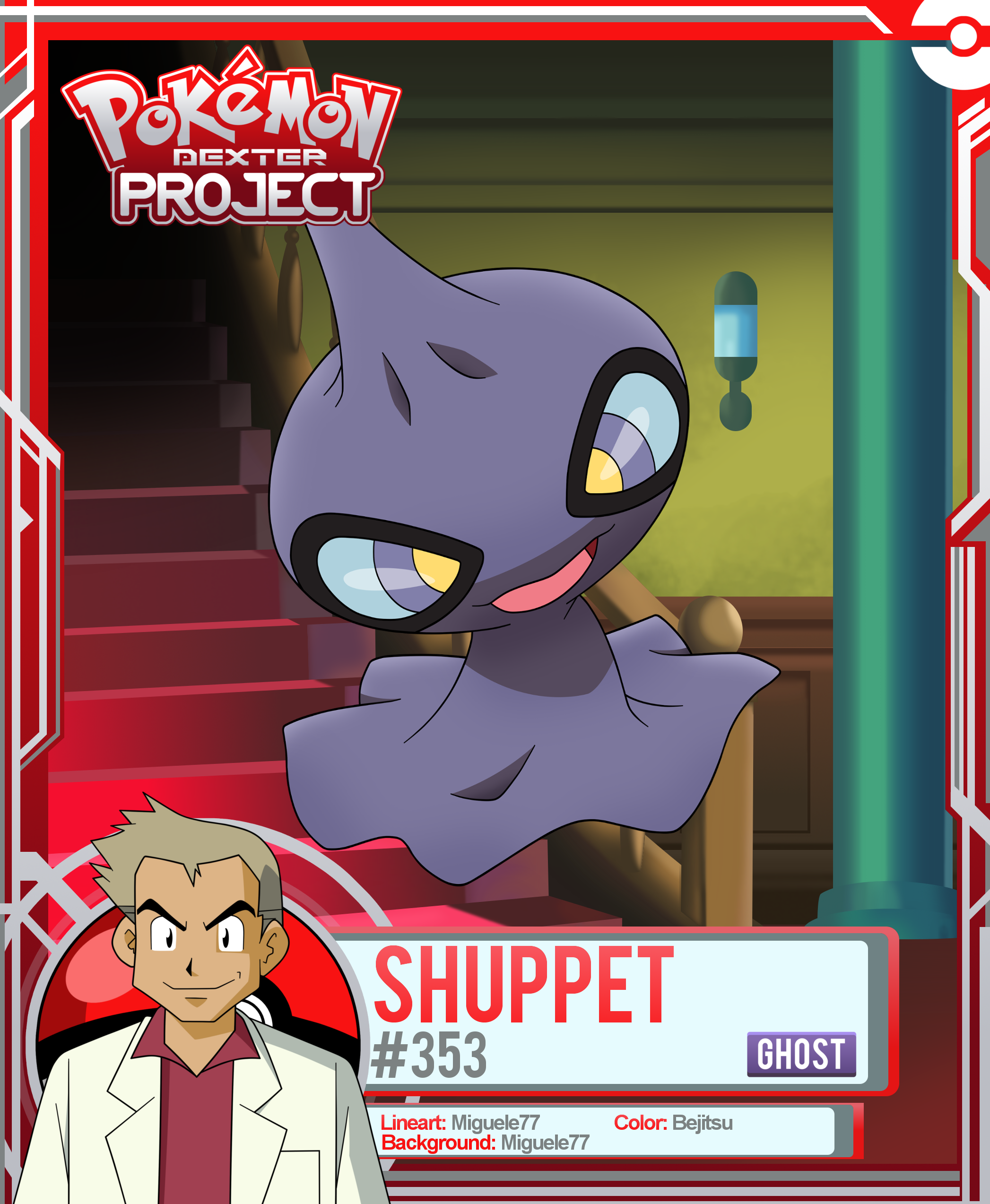 Suhuppet Pokemon - Shuppet by PokemonDexterProject on DeviantArt