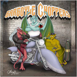 Gargoyles Choppers by MommySpike