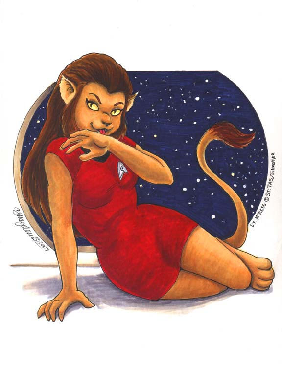 Lt. M'ress by MommySpike on DeviantArt