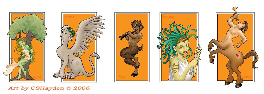 Greek Monsters by MommySpike