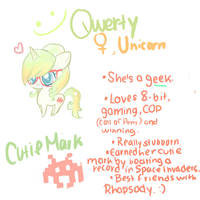 Qwerty 'Geek Pony' About