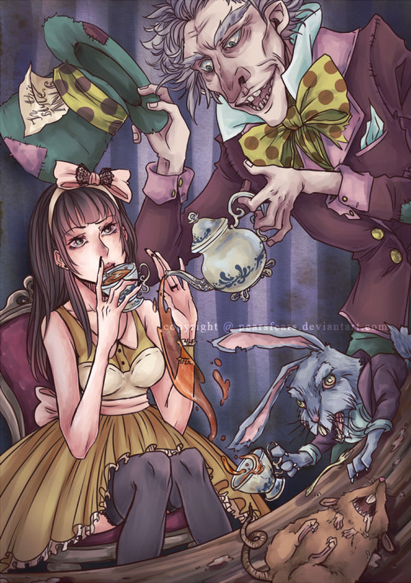 Alice and the Mad Hatter