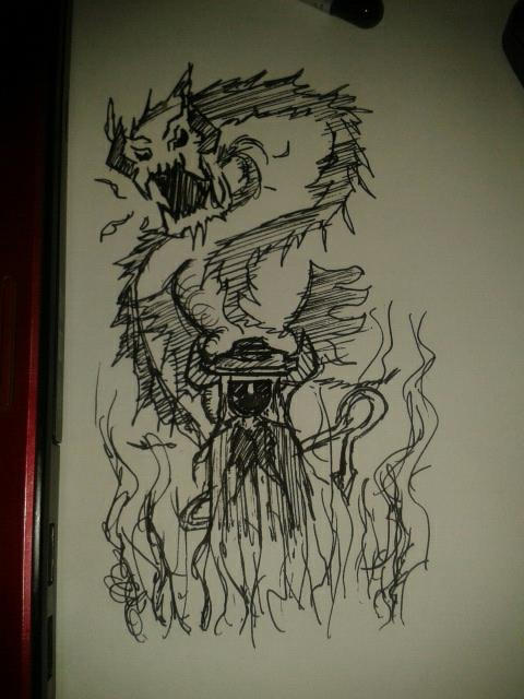 Scrap Demon Deviantart DROSS FIRE DEMON (scrap) by Moonlightrodz on DeviantArt