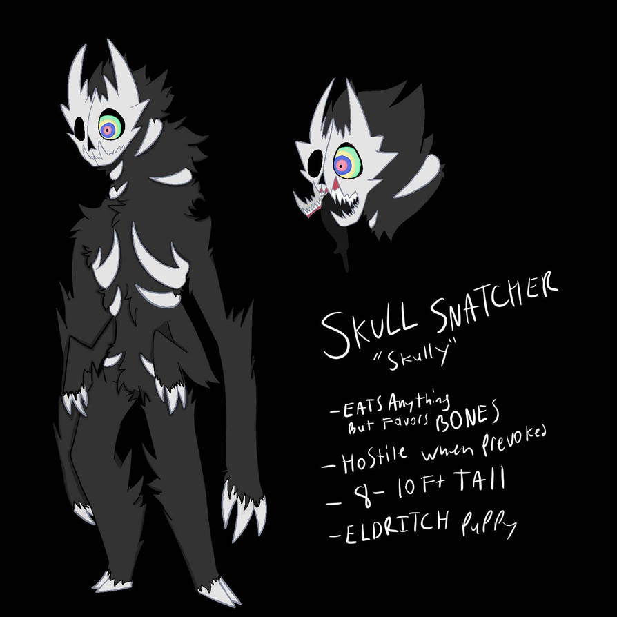 Cryptid Oc- THE SKULL SNATCHER by Rangle-Tangle on DeviantArt