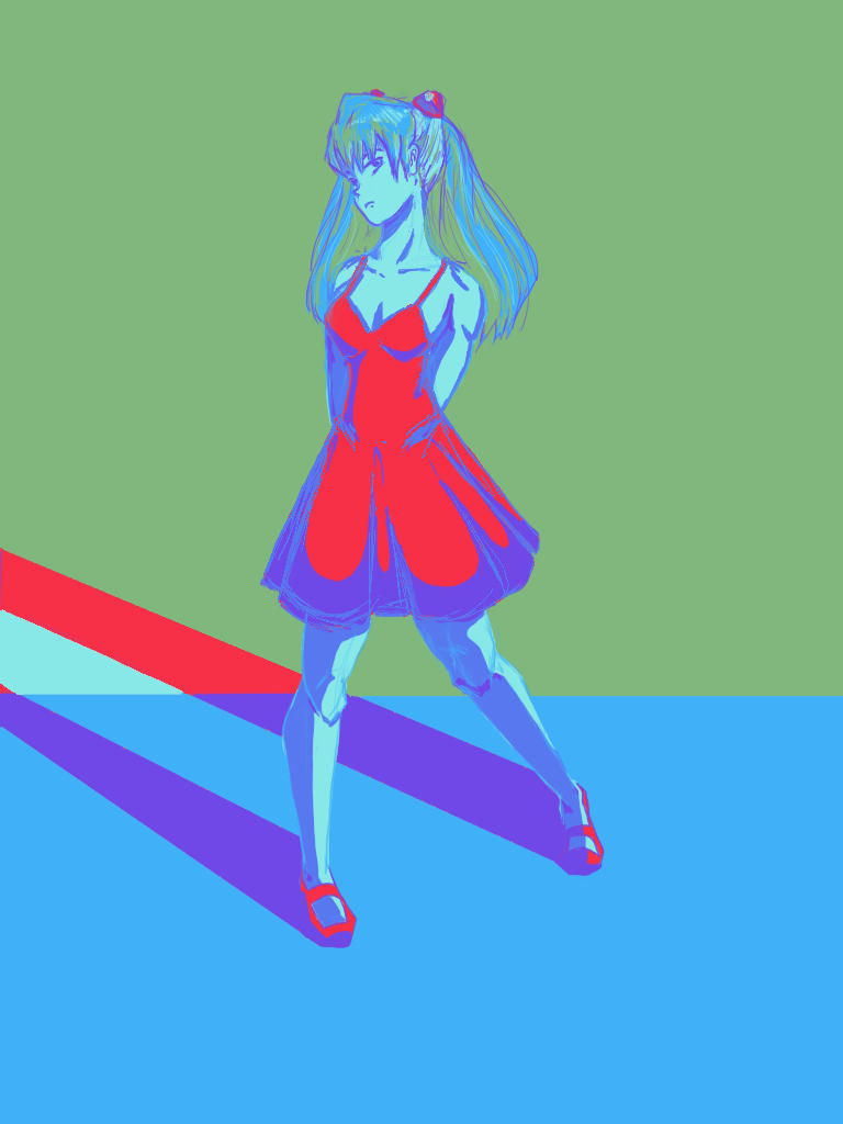 Stylized art example by RHsampleart on DeviantArt