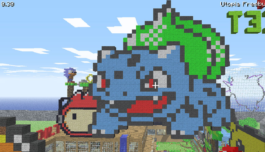 Bulbasaur Minecraft Bulbasaur by bluecarseat on DeviantArt